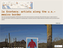Tablet Screenshot of borderartists.com